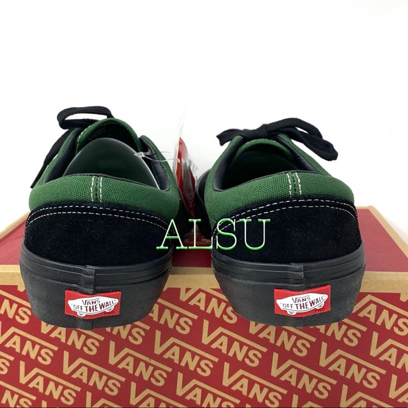 🎄 Christmas Special 🎄 VANS Era Pro Black Green Alpine Men’s Sneakers Size 11.5 - Picture 6 of 9